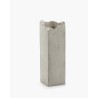 VASE L BETON - BROQUAINE PAR PATRICK PARIS - L.11,5 x P.11,5 x H.38 cm - SERAX