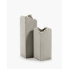 VASE L BETON - BROQUAINE PAR PATRICK PARIS - L.11,5 x P.11,5 x H.38 cm - SERAX