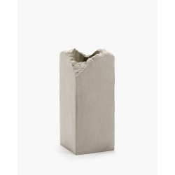VASE S BETON - BROQUAINE PAR PATRICK PARIS - L.11,5 x P.11,5 x H.28 cm - SERAX