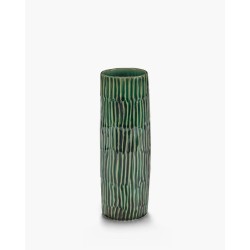 VASE VERT L CERAMIQUE - LANZA PAR PASCALE NAESSENS - D.9 x H.25 cm - SERAX