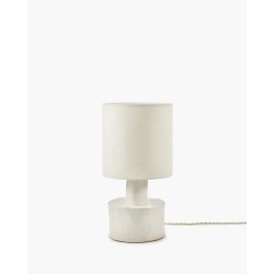 LAMPE DE TABLE BLANCHE MATE - CATHERINE PAR MARIE MICHIELSSEN - L.25x P.25 xH.47 cm - SERAX