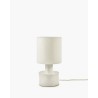 LAMPE DE TABLE BLANCHE MATE - CATHERINE PAR MARIE MICHIELSSEN - L.25x P.25 xH.47 cm - SERAX
