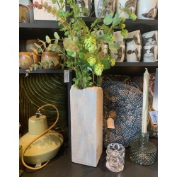 VASE L BETON - BROQUAINE PAR PATRICK PARIS - L.11,5 x P.11,5 x H.38 cm - SERAX