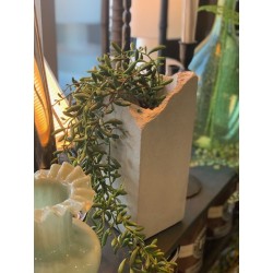 VASE S BETON - BROQUAINE PAR PATRICK PARIS - L.11,5 x P.11,5 x H.28 cm - SERAX