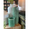VASE VERT L CERAMIQUE - LANZA PAR PASCALE NAESSENS - D.9 x H.25 cm - SERAX