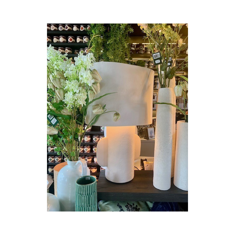 LAMPE 01 WHITE EARTH - MEDIUM - PAPIER-MACHE - SERAX