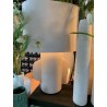 LAMPE 01 WHITE EARTH - MEDIUM - PAPIER-MACHE - SERAX
