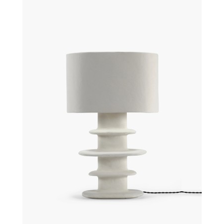 LAMPE 03 WHITE EARTH - PAPIER-MACHE - SERAX