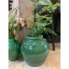 GRAND VASE MONG - EMAILLE VERT - NOORI