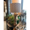ABAT-JOUR CYLINDRIQUE - JINX - MEDIUM - BRUN - D.30xH.21 cm - LIGHT & LIVING