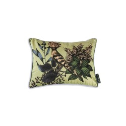 COUSSIN BESTIAIRE SOIE - HUPPE - 30x40 cm - LE MONDE SAUVAGE