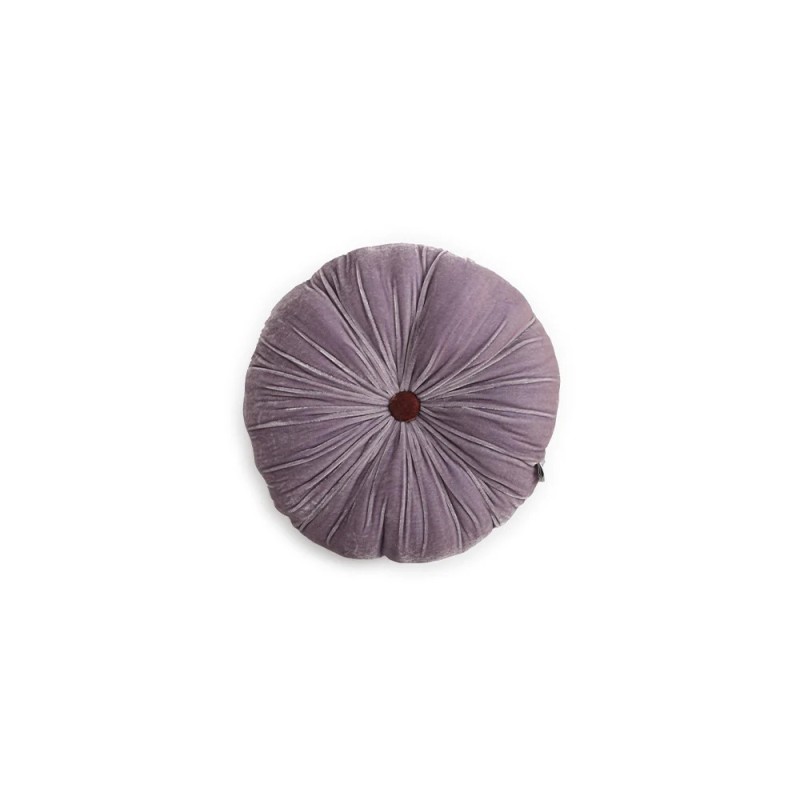 COUSSIN SWEET ROND VELOURS DE SOIE - KYUSHU - D.28 cm - LE MONDE SAUVAGE