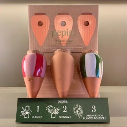 Trio Mini Olla - Les Rayés - Pepin.