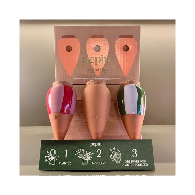 Trio Mini Olla - Les Rayés - Pepin.