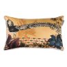 COUSSIN BESTIAIRE SOIE - HOCCO - 42x70 cm - LE MONDE SAUVAGE