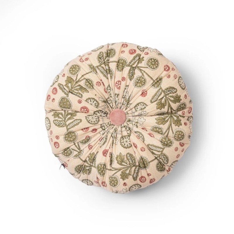 COUSSIN TOTORO ROND COTON - MIAMI - D.40 cm - LE MONDE SAUVAGE