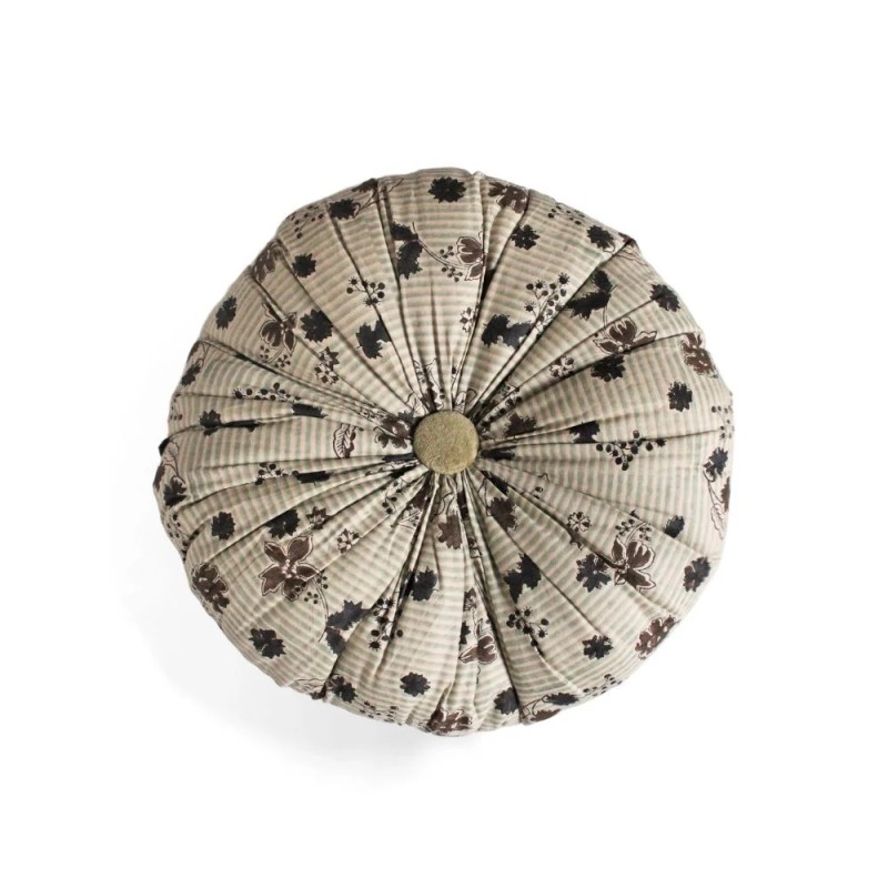 COUSSIN TOTORO ROND COTON - PARIS - D.40 cm - LE MONDE SAUVAGE