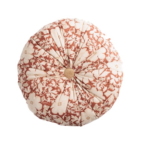 COUSSIN TOTORO ROND COTON - PONDICHERY - D.40 cm - LE MONDE SAUVAGE