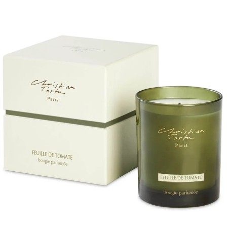 BOUGIE PARFUMEE - FEUILLE DE TOMATE - 190GR - CHRISTIAN TORTU