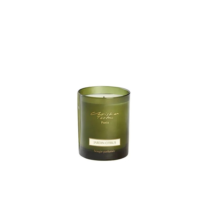 BOUGIE PARFUMEE - JARDIN CITRUS - 190 G - CHRISTIAN TORTU