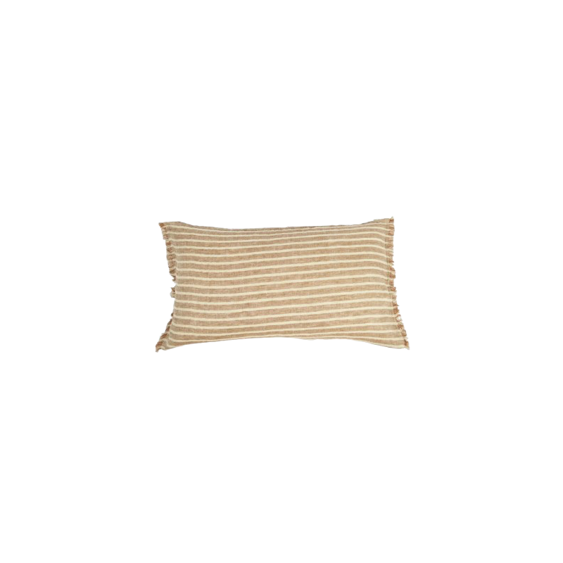 COUSSIN STANFIELD RAYE BRUN/NATUREL - 40x70cm - OLSSON & JENSEN