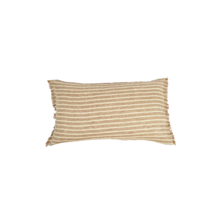 COUSSIN STANFIELD RAYE BRUN/NATUREL - 40x70cm - OLSSON & JENSEN