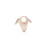 FOULARD - RAYURES CREME - 1x1m - GABRIELLE