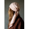 FOULARD - RAYURES CREME - 1x1m - GABRIELLE