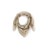 PETIT FOULARD EN LAINE - TOURMALINE KAKI - 60x60 cm - GABRIELLE