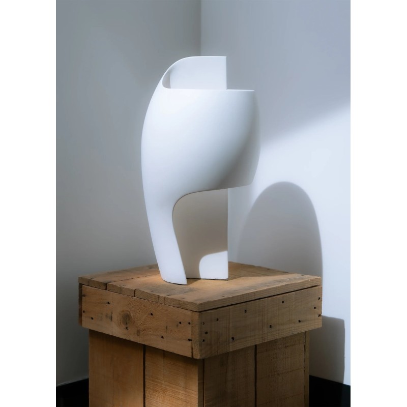 GRANDE LAMPE B - En gypse & alluminium anodise - DCW