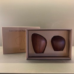 Salière et poivrière - Cairn - Frêne foncé