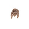 FOULARD SONGE NOISETTE - 1x1m - GABRIELLE