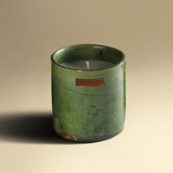 BOUGIE TAMEGROUTE VERTE  M - MENTHE & THE - COTE BOUGIE