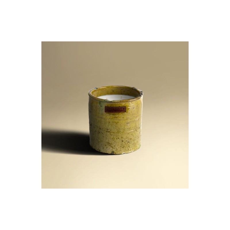 BOUGIE TAMEGROUTE BRUN - M - FLEUR D'ORANGER - COTE BOUGIE