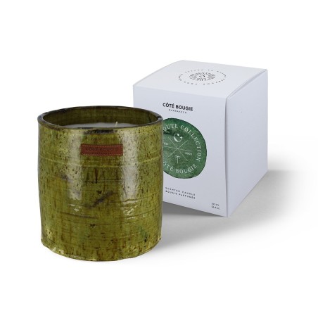 BOUGIE TAMGROUTE VERTE - L - MENTHE & THE - COTE BOUGIE