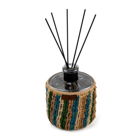 DIFFUSEUR A BATONNET RAPHIA BAHIA - MENTHE & THE - 500 ML - COTE BOUGIE