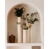 VASE SORRENTE L - BLANC SABLE - FAIENCE - D.11,5 x H.60 cm - MASAME