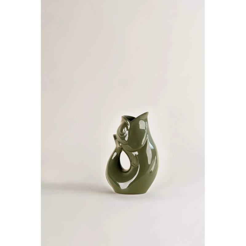CARAFE GLOUGLOU Originale - KAKI BRILLANT - CHAROLLES