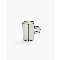 DOUBLE EXPRESSO - NOIR & BLANC - L.8 P.5.8 H7.7 cm - SERAX