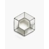 TASSE EXPRESSO & SOUCOUPE - NOIR & BLANC - L.13,8 P.13,8 H.7cm - SERAX