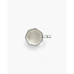 TASSE A THE - NOIR & BLANC - L.12,5 P.8,2 H.9,4 cm - SERAX