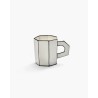 TASSE A THE - NOIR & BLANC - L.12,5 P.8,2 H.9,4 cm - SERAX