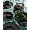 PLAT PACIFIC ZUMA - NOIR  - L.12,5 P.8,2 H.9,4 cm - SERAX
