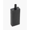 VASE L NOIR MORO L-8 H-23 CM - ANTONINO SCIORTINO - SERAX