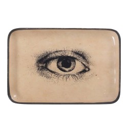 PLATEAU ATARI - BLINK - 10x15 cm - METAL EMAILLE - LE MONDE SAUVAGE
