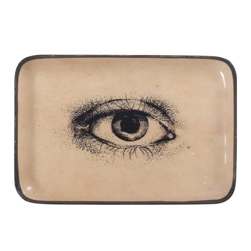 PLATEAU ATARI - BLINK - 10x15 cm - METAL EMAILLE - LE MONDE SAUVAGE