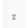 TASSE EXPRESSO & SOUCOUPE - NOIR & BLANC - L.13,8 P.13,8 H.7cm - SERAX