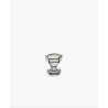 TASSE EXPRESSO & SOUCOUPE - NOIR & BLANC - L.13,8 P.13,8 H.7cm - SERAX