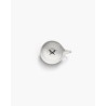 TASSE A THE - NOIR & BLANC - L.12,5 P.8,2 H.9,4 cm - SERAX