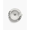 TASSE A THE - NOIR & BLANC - L.12,5 P.8,2 H.9,4 cm - SERAX